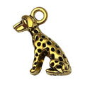Gold-Tone Dog Metal Charms with 25 Listed Options for DIY Jewelry Making view 9