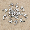 Stainless Steel Open Dolphin Pendants with Polished Finish view 3