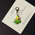 Resin Christmas Tree Keychains Candy Cane Three Colors view 6