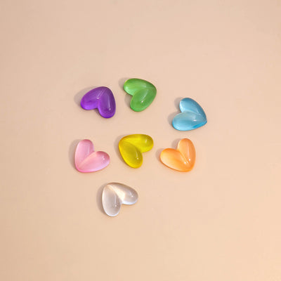 Primary supplied view of heart DIY phone components