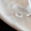 Silver Open Rings Eleven Styles Crown Flower Pearl Shield view 4