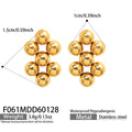 Bead Cluster Pendant Necklace And Matching Cluster Studs view 8