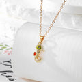Gold Tone Enamel Ocean Animal Pendant Necklaces Six Styles view 6