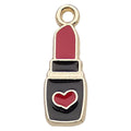Enamel Zinc Alloy Hat High Heel Lipstick Bag Charm Pendants for DIY Fashion Jewelry