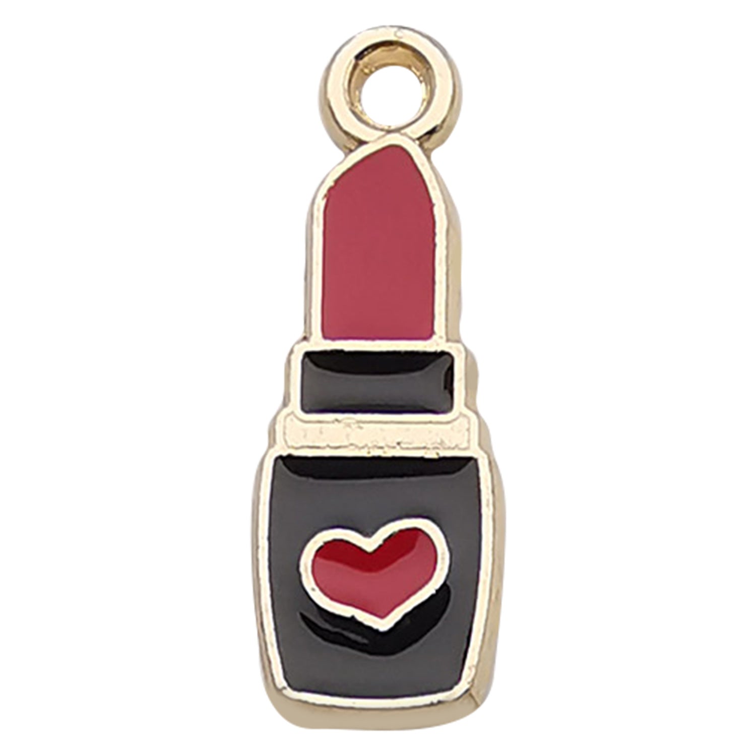 Enamel Zinc Alloy Hat High Heel Lipstick Bag Charm Pendants for DIY Fashion Jewelry
