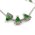 Metallic Snowflake and Bead Metal Beads with 18 Listed Options view 7