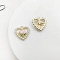 Yellow Heart Metal Charms with 6 Listed Options for DIY Jewelry Making view 8