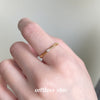 Crystal Slim Ring