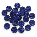Round Druzy Cabochons with Sparkling Textured Tops in Ninety Options view 8