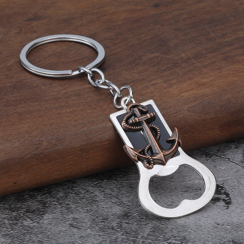 Colorful Magic Lamp Metal Keychain for Bag Charm and Travel Souvenir