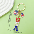 Heart Charm Keychains Featuring Blue Bow Across 22 Pictured Variations view 7