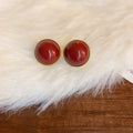 Red Bow Heart And Geometric Stud And Hoop Earrings Ten Styles view 6