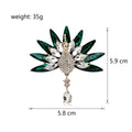 Peacock Metal Brooch Pin for Jackets and Lapels Pictured Design view 2