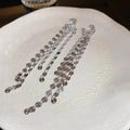 Silver Tone Crystal Ear Cuffs and Ear Wraps in Four Designs view 6