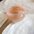 Thick Marbled Acrylic Bangle Bracelets Six Color Options view 4
