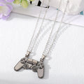 Two Piece Magnetic Game Controller Pendant Couple Necklace Sets view 7