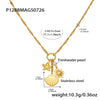P1288 GoldSeaCharmNecklace