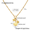 Color Crystal and Sea Charm Necklace Bracelet Collection view 9