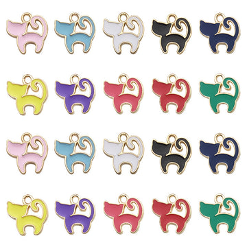 Colorful Bird Metal Charms with 10 Listed Options for DIY Jewelry Making