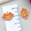 Red Lucky Charm and Abacus Metal Charms with 11 Listed Options view 10