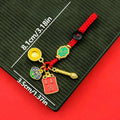 Red Wenchang Pen Metal Charms with 3 Listed Options view 7