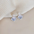 Blue Crystal Stud and Drop Earrings in Eleven Designs view 1