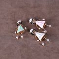 Nurse Girl Enamel Brooch in Three Dress Colors Decorative Lapel Pin view 3