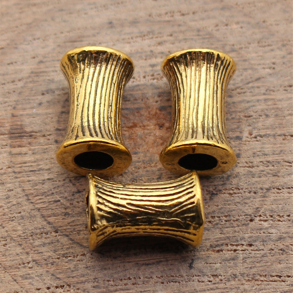 12x8.4x8.2mm 1.5g Multicolor Zinc Alloy Spindle Shape Large Hole Beads for Bracelet Necklace Making