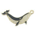 Enamel Zinc Alloy Dolphin Whale Charm Pendant for DIY Earring Necklace Keychain Jewelry