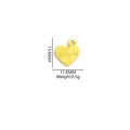 Colorful Sideways Heart Enamel Charm Collection for Jewelry Making view 2