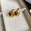 Gold Oval Clips