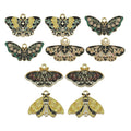 Yellow Butterfly Metal Charms with 6 Listed Options view 8