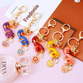 Jeweled Zodiac Dragon Keychains in Five Colors plus Assorted Option view 11