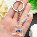 Nineteen Mini Fish Keychains and Phone Strap Charms view 3