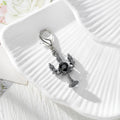 Gothic Bat, Butterfly, Cross and Candelabra Lobster-Clasp Charms view 9