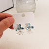 Blue Crystal Flowers