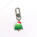 Miniature Christmas Character Resin Clip Keychains view 5