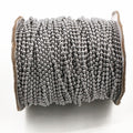 Silver Tone Stainless Steel Ball Chain in Four Bead Sizes view 4