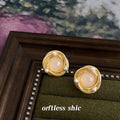 Vintage Style Pearl Flower Geometric Drop Earrings Nine Styles view 12