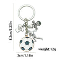Hockey Charm Keychains in 36 Pictured Variations for Bags and Keys view 9