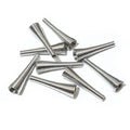 Tapered Trumpet Flower Bead Caps in Five Metal Finishes view 6
