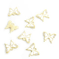 Crystal Enamel Butterfly Charms in Seven Colors and Two Tones view 9