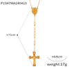 Pearl Bead Crucifix