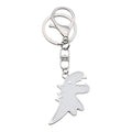 White and Black Tyrannosaur Enamel Keychains, 2 Colors view 5