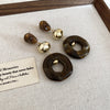 Brown Earrings