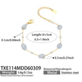 Gold Chain Colorful Stone Chip Necklaces And Bracelets view 6