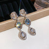 Silver Crystal Drops