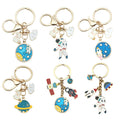 Space Charm Keychains in 2 Pictured Variations for Bags and Keys view 5