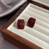 Square Enamel Stud