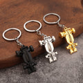 Open-Wheel Racing Car Alloy Keychain, Four Color Styles view 1